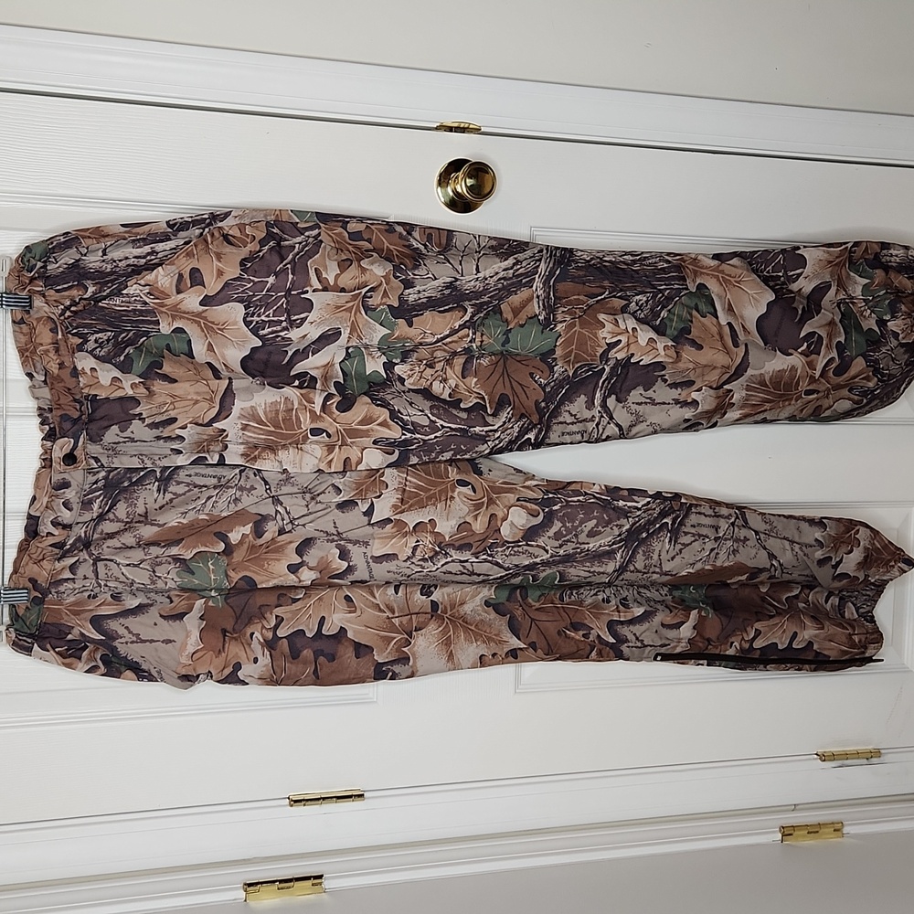 Men's L.L. Bean Advantage Camo Gore-Tex pants hunting fishing size XL